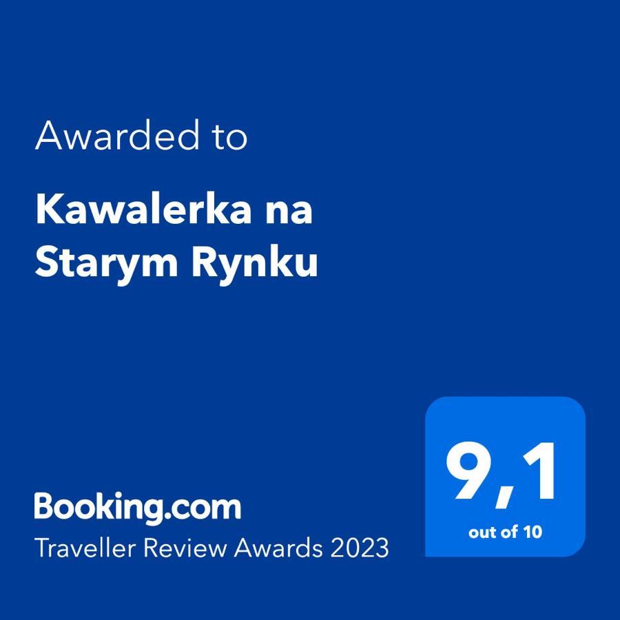 Kawalerka Na Starym Rynku Leilighet Stary Toruń Eksteriør bilde